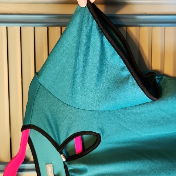 Daisy Fuentes Teal Top - Picture 6 of 11